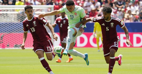 SC88 cược bóng đá: Thụy Sĩ bị Qatar cầm hòa phút bù giờ ở World Cup 2026 - hình ảnh - sc88go.com SC88 cược bóng đá: Thụy Sĩ bị Qatar cầm hòa phút bù giờ ở World Cup 2026 - hình ảnh - sc88go.com