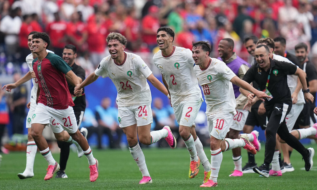SC88 cược bóng đá: Morocco viết tiếp lịch sử World Cup, đại diện châu Phi đầu tiên vào tứ kết hai lần - hình ảnh - sc88go.com SC88 cược bóng đá: Morocco viết tiếp lịch sử World Cup, đại diện châu Phi đầu tiên vào tứ kết hai lần - hình ảnh - sc88go.com
