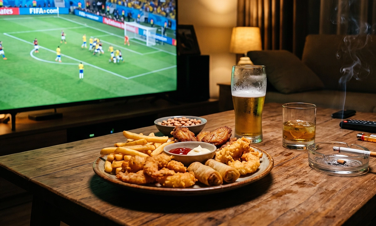 Ăn đêm xem World Cup – combo ‘sát thủ’ khiến dạ dày và gan tổn thương ra sao? - hình ảnh - sc88go.com